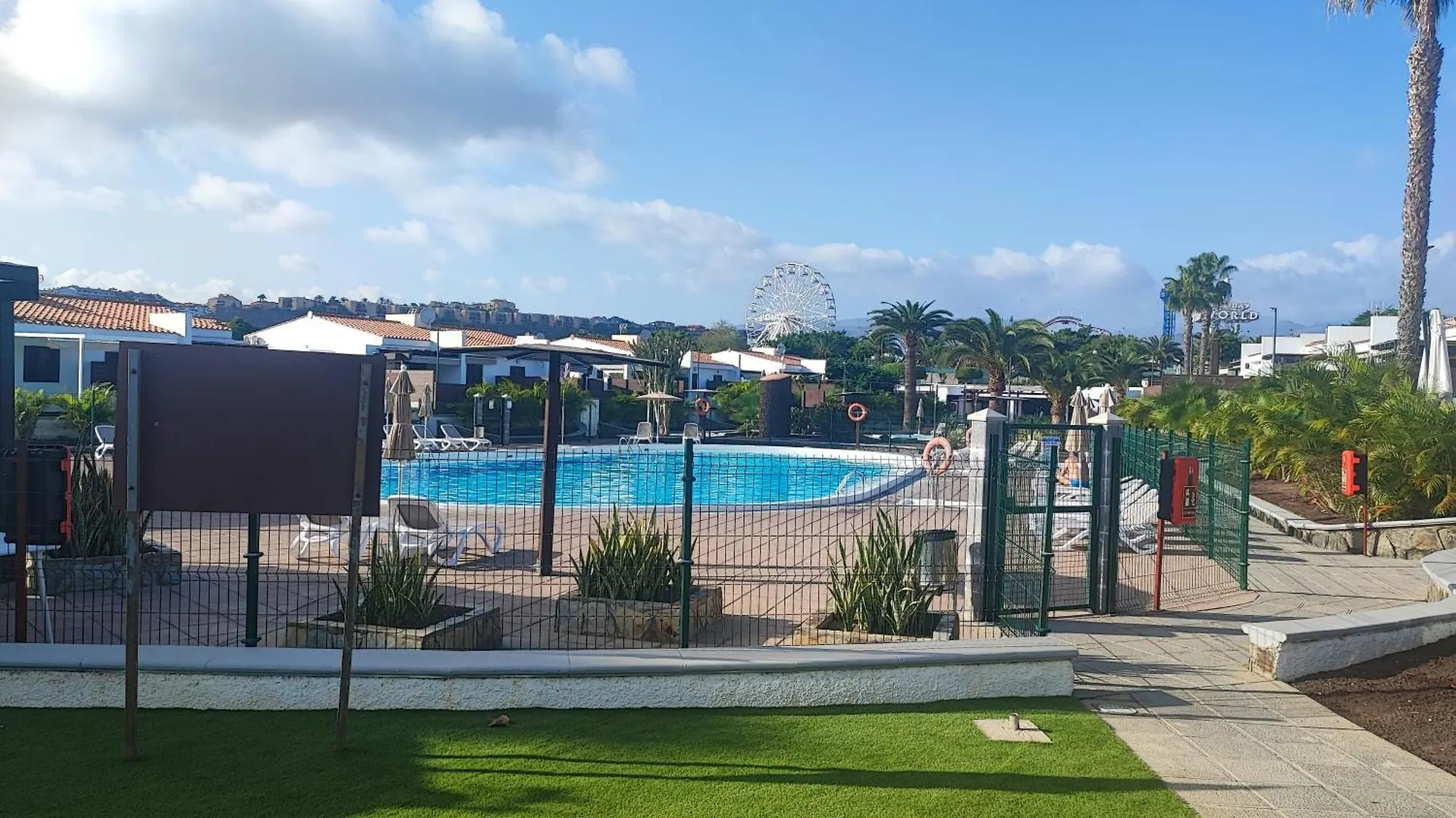 Сasa de vacaciones Bungalow 1 Maspalomas Golf con piscina y jardín San Bartolomé
