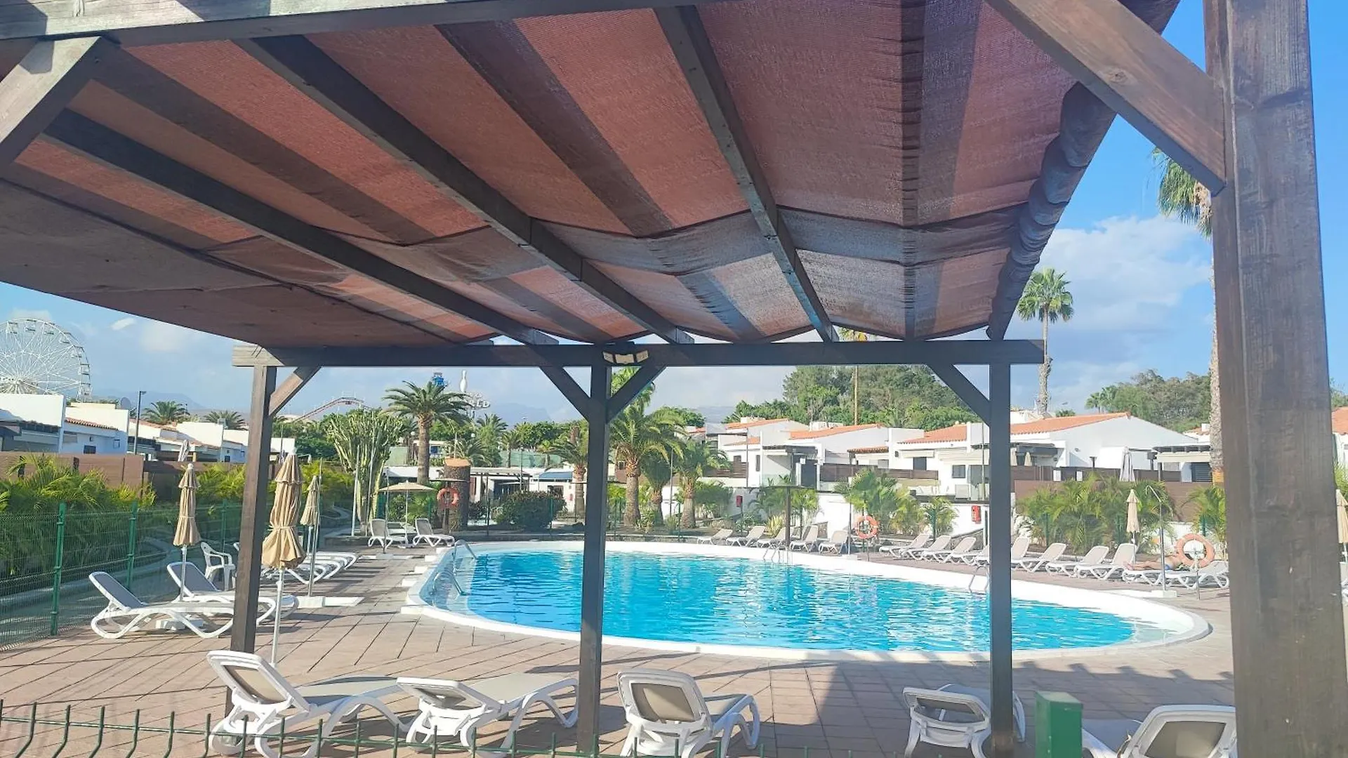 Сasa de vacaciones Bungalow 1 Maspalomas Golf con piscina y jardín San Bartolomé